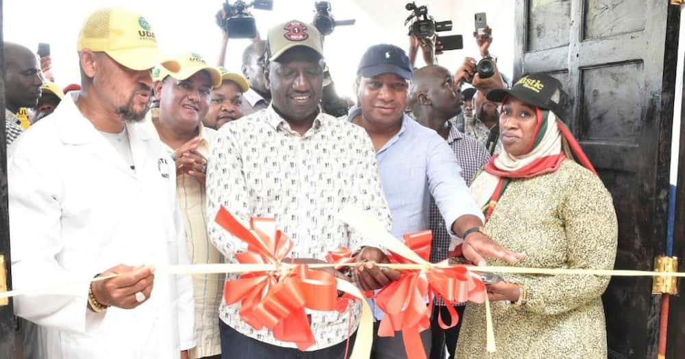 William Ruto opens police station, chief's office in Kwale county