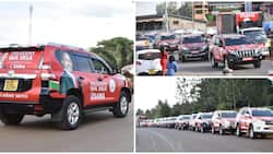 Mwangi Wa Iria Unveils High End Car Fleet for Presidential Campaign: "Road to State House Begins"
