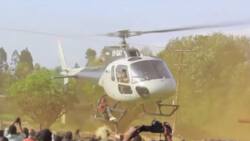 Peter Munya: Meru 'James Bond' Dangerously Hangs on Politician’s Helicopter
