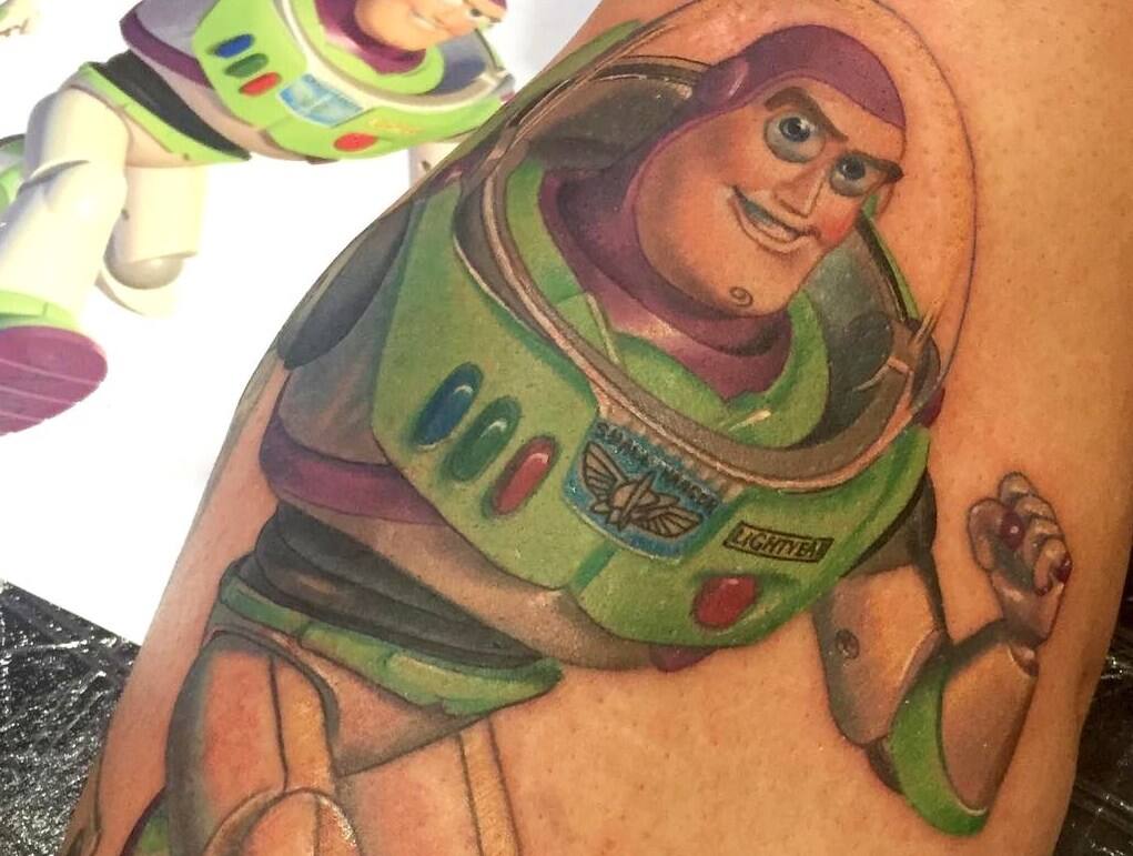 Buzz Lightyear Tattoo Design Images (Buzz Lightyear Ink Design Ideas) |  Tattoo designs, Tattoo designs men, Cartoon tattoos