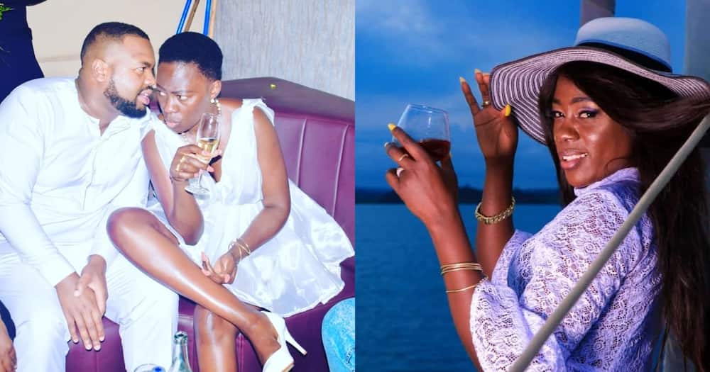 Akothee says she'll no longer post photos with her lover.