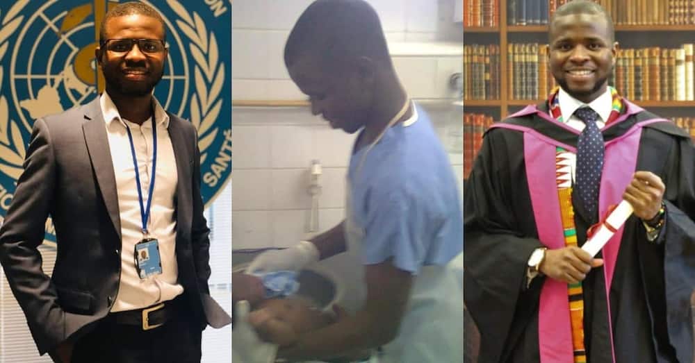 Ghanaian who was confused whether to become a doctor or nurse ends up becoming both