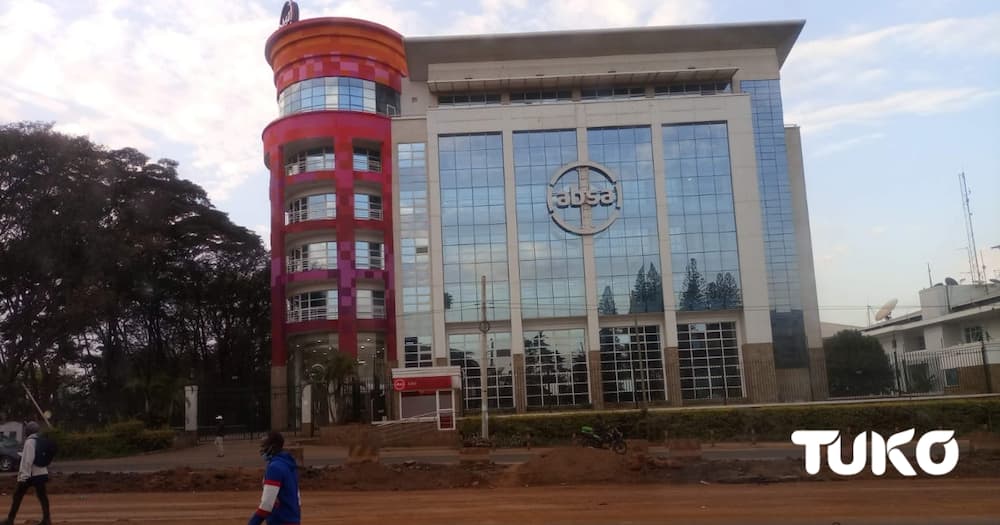 Absa Bank Kenya headquarters. Photo: TUKO.co.ke/Muyela Roberto.