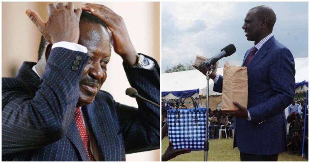 Raila Aonya Wakaazi wa Mlima Kenya Dhidi ya Kumchagua DP Ruto: "Minofu ya Kuwapumbaza"