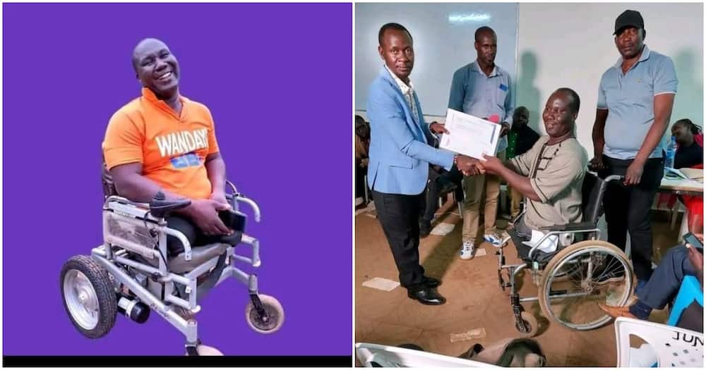 Physically challenged man wins ODM nominations.