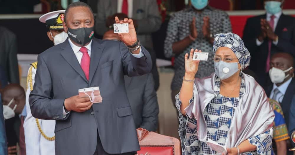 President Uhuru Kenyatta and First Lady Margaret Kenyatta. Photo: State House Kenya.