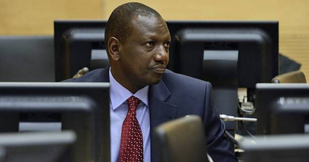 Deputy President William Ruto at ICC. Photo: William Ruto.