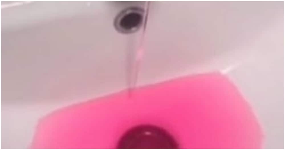 Pink water pouring from taps leaves Chinese residents horrified