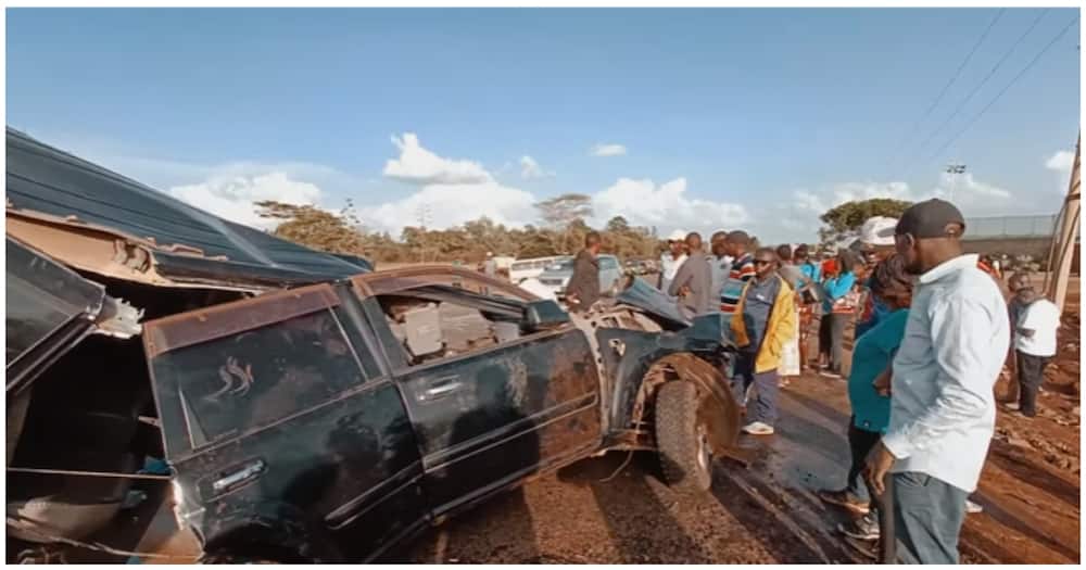 Thika Road: Mechanic Taking Client's Car on Test Drive Dies After Ramming into Matatu