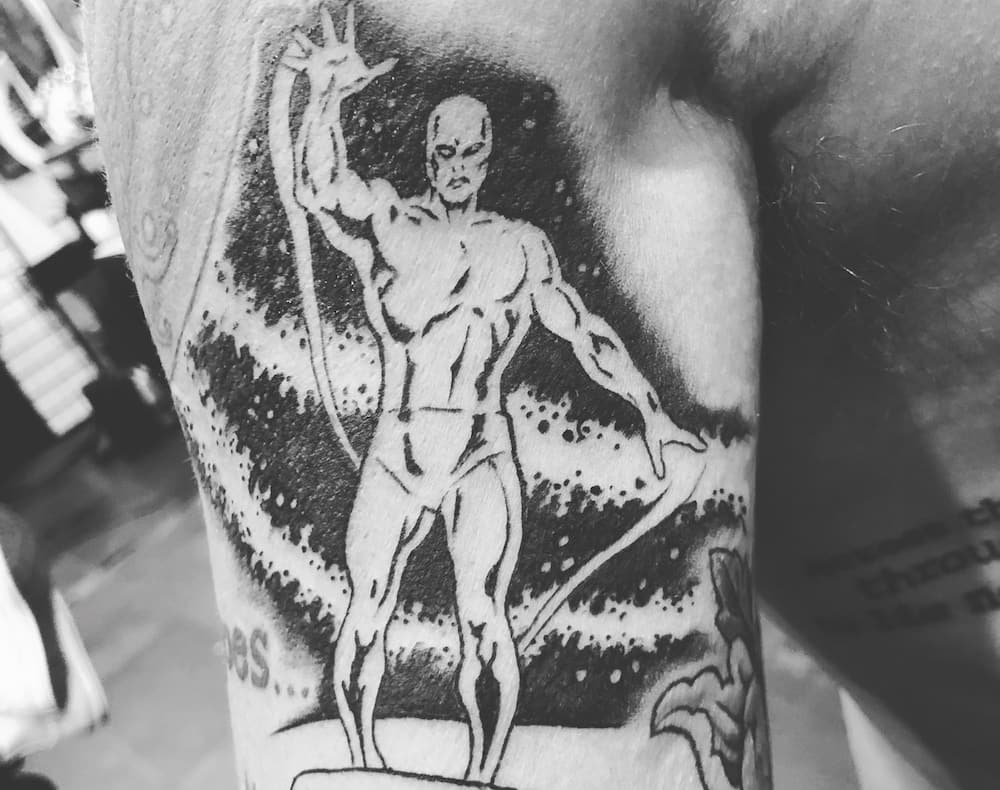 Titus Welliver's tattoos