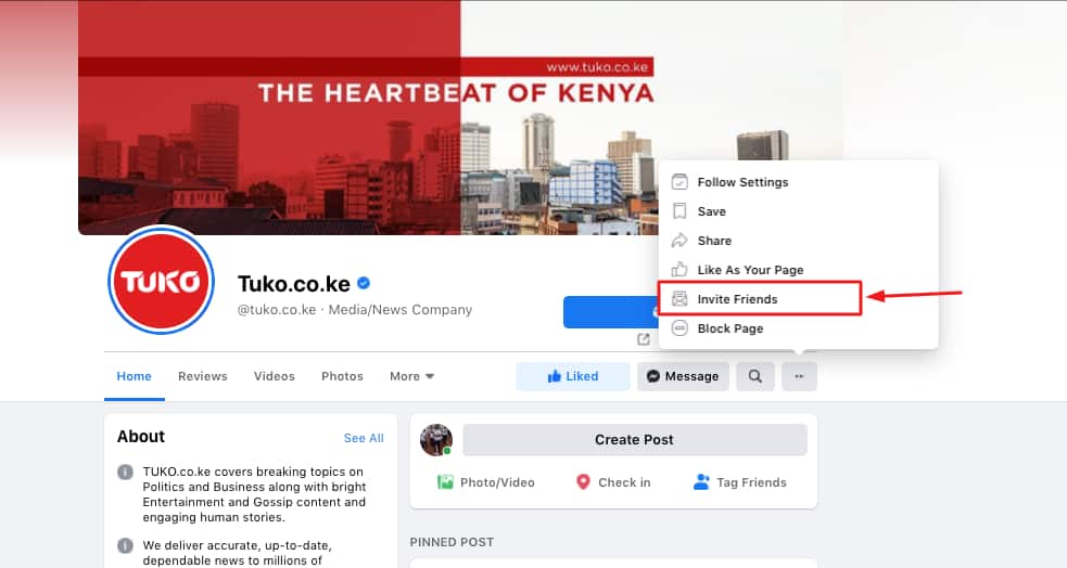 To our loyal readers! How to keep getting latest TUKO news on your Facebook News Feed