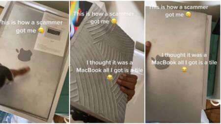 Man Says He Was Sold Floor Tile Instead of Apple Laptop in Dubious Scam