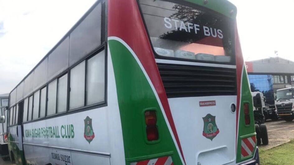 KPL side Nzoia Sugar acquire KSh 7 million team bus