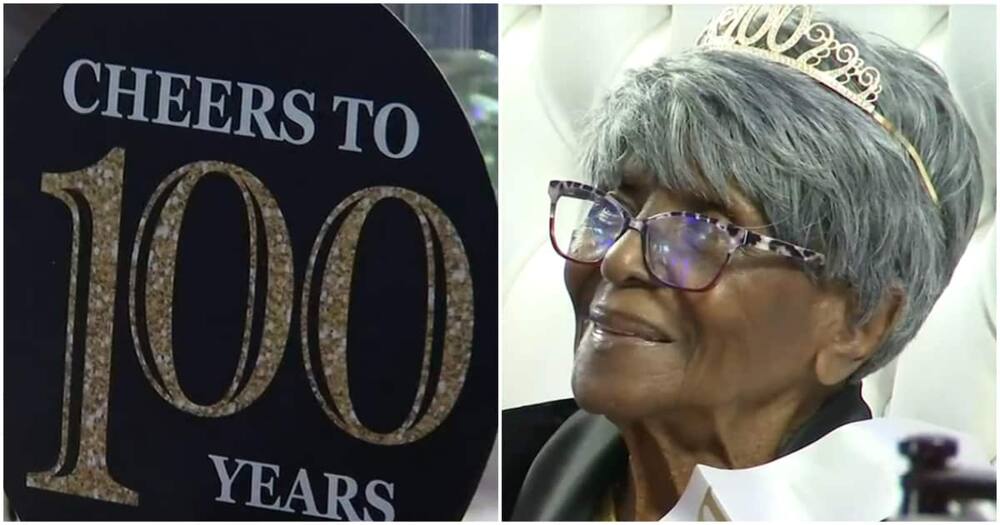 African-American marks her 100th birthday.