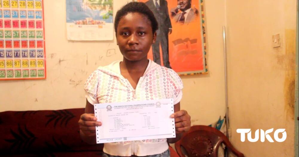 Valarie got a B plain and was called to Meru University.