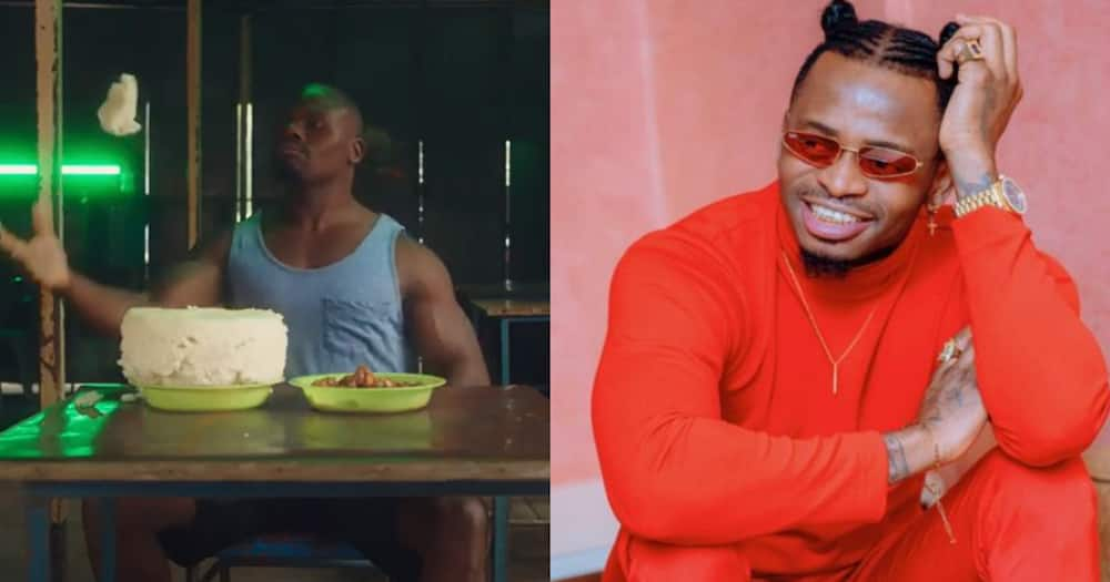 Diamond Platnumz Impressed by Ugali Man's Viral Video: "I Love"