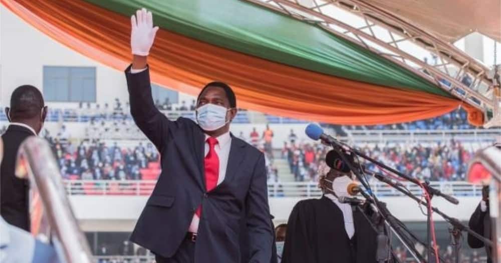 Hakainde Hichilema became Zambia's President after ousting Edward Lungu.