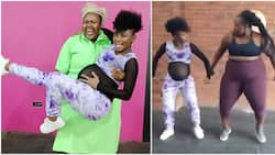 David vs Goliath: Sandra Dacha, Angie The Dance Queen face-off in hilarious dance challenge, fans pick winner