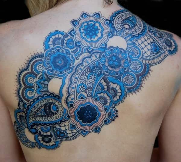 lace tattoo