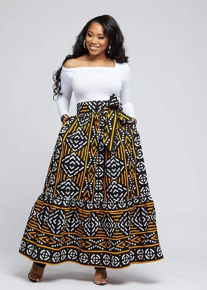 Ankara long outlet skirts