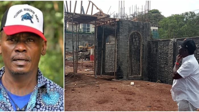 William Kabogo Flaunts Multi-Million Mansion He's Building: "This Looks Impossible"