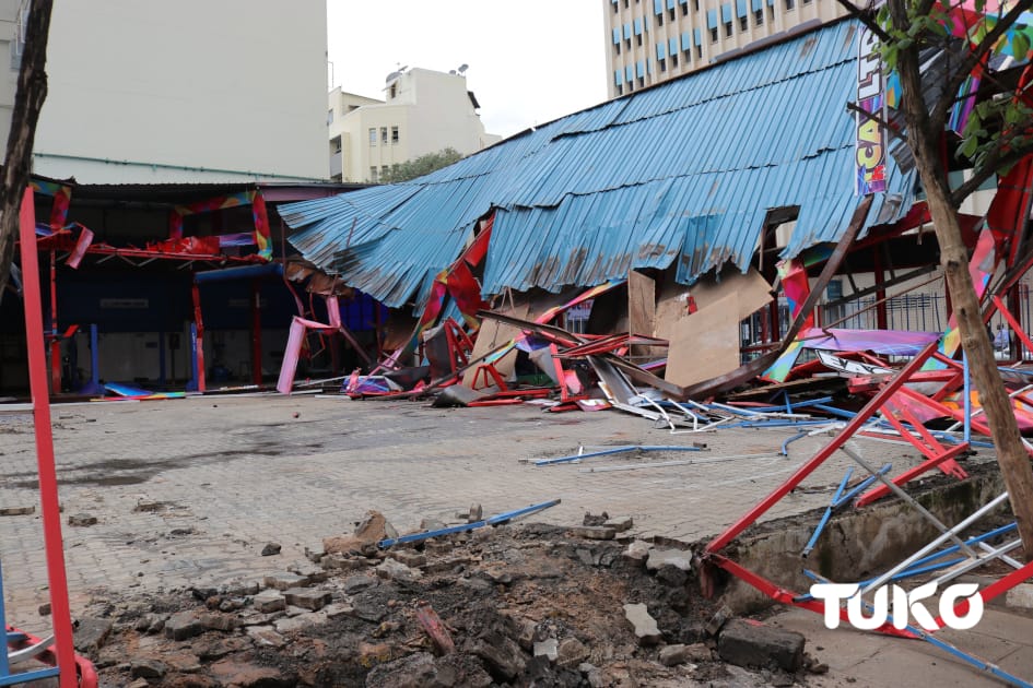 Mike Sonko demolishes business premises in CBD after owner allegedly destroyed Buruburu school, church
