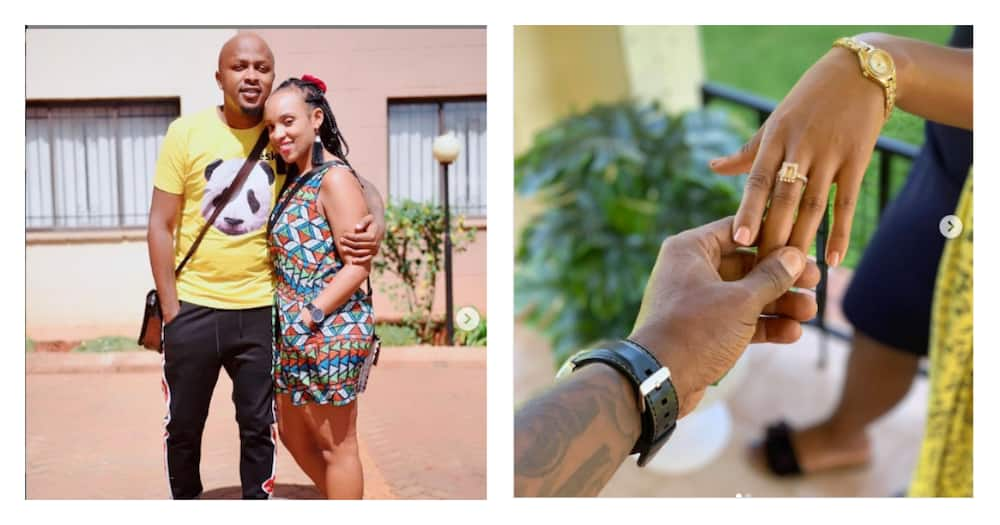 DJ Creme de la Creme finally engages girlfriend of 14 years