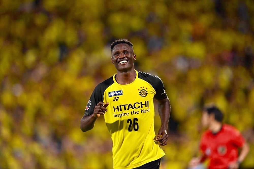 Mfumaji hatari Michael Olunga arefusha mkataba na waajiri wake Kashiwa Reysol