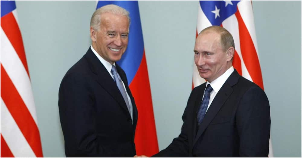 Russian President Vladimir Putin with the United States President-Elect Joe Biden. Photo: Joe Biden.