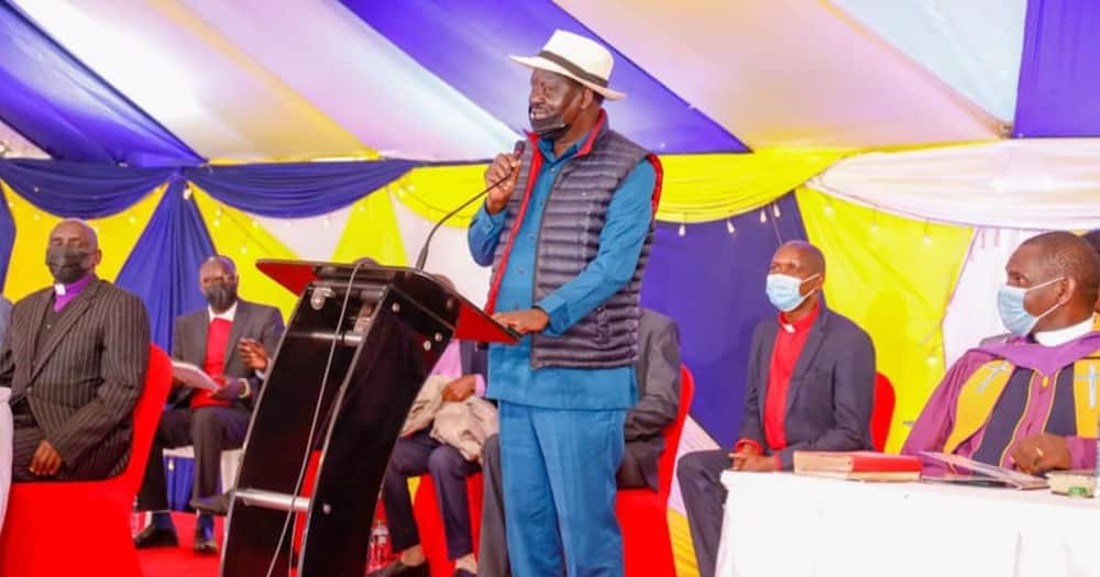 Raila Aamrisha Uwanja wa Michezo Narok kubadilishwa Jina na Kuwa Ole Ntimama: "Liandikwe Kesho"