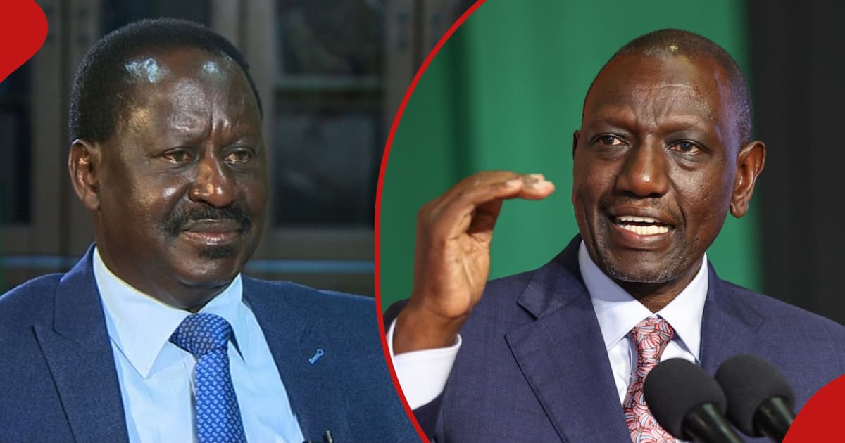 Raila Odinga Sneers At William Ruto's Development Tour Of Nyanza Region ...