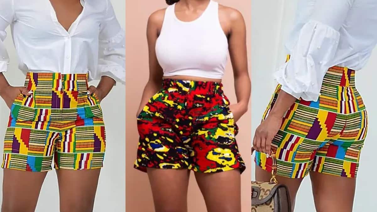 Gorgeous Ankara Shorts And Tops For Ladies