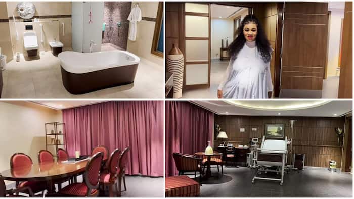 Vera Sidika Gives Tour of Luxurious Presidential Maternity Suite She Gave Birth In