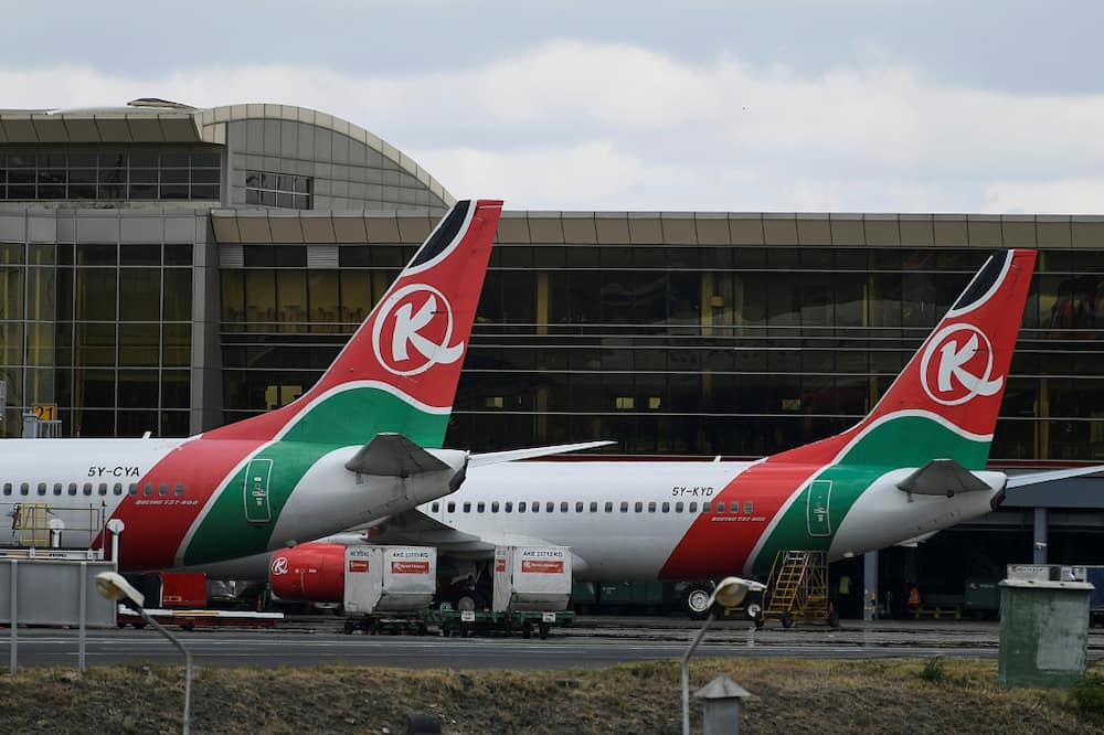 Kenya Airways was hit by a pilots' strike in November