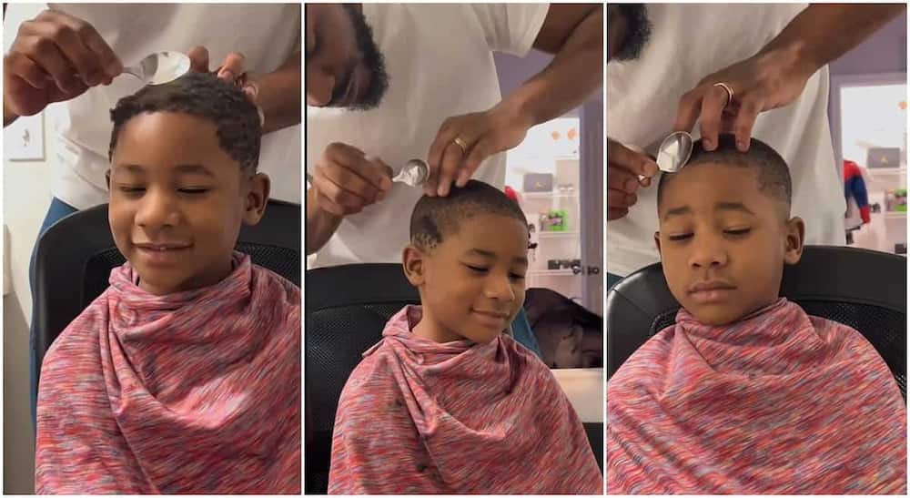 Man Uses Sharp Spoon to Shave Child's Hair, Video Trends: 