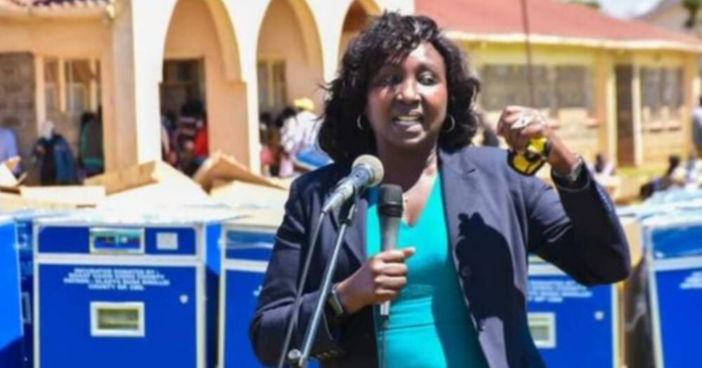 Uasin Gishu women rep Gladys Shollei. Photo: Gladys Sholei.