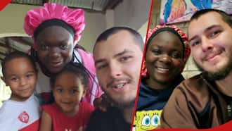 Mzungu Man Excited as Wife Mama Jimmy, Kids Get US Visas: "Wacha Sisi Twende"