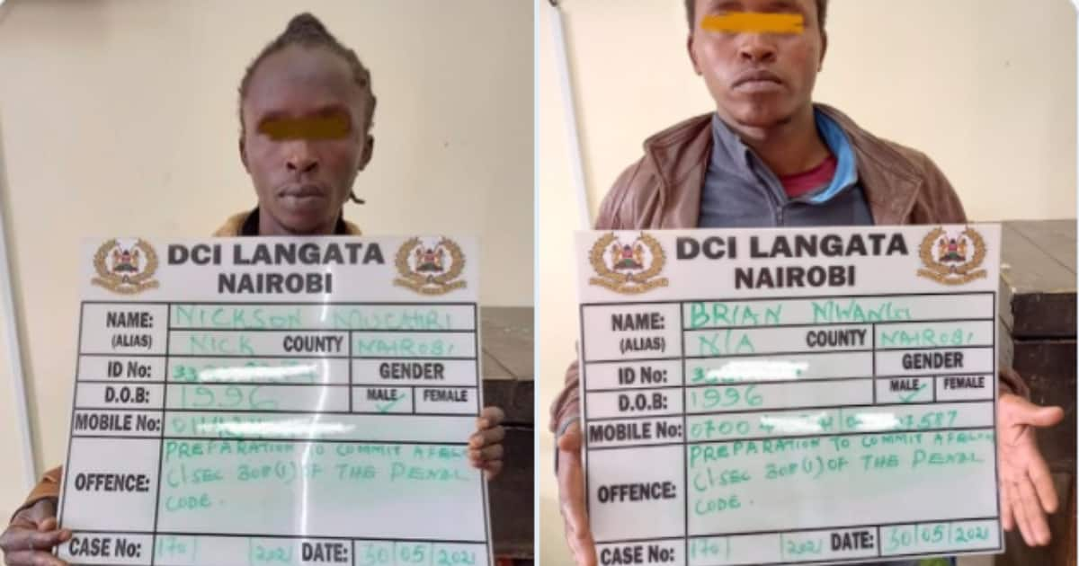 Langata: Washukiwa 3 wa Uhalifu Waliokuwa Wamejihami Kushambulia Madereva Wanaswa ▷ Kenya News