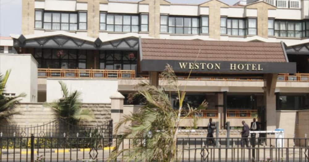 Weston hotel premises.