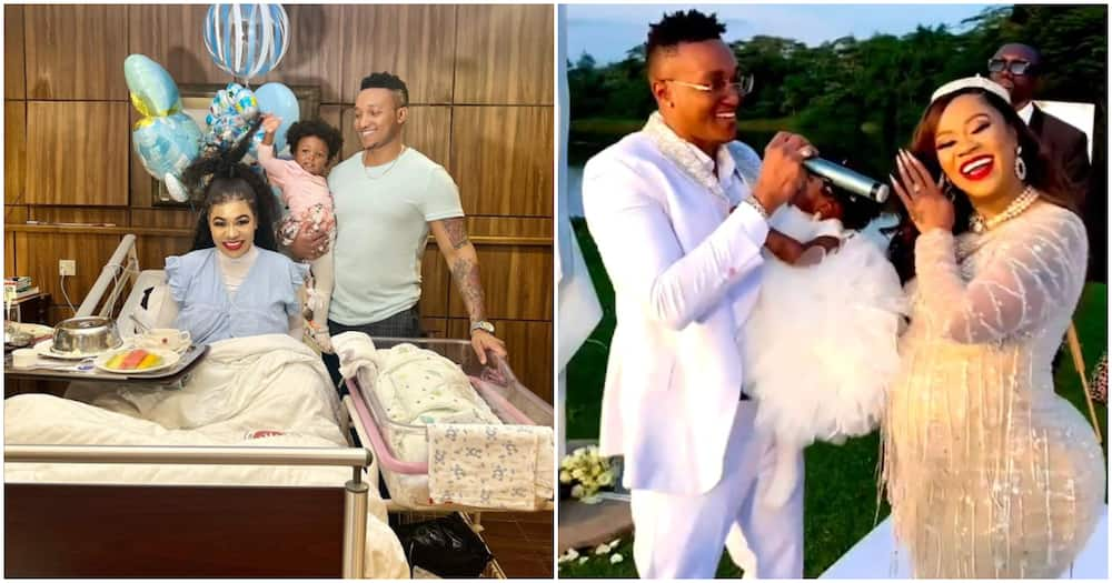 Vera Sidika gives birth to son.