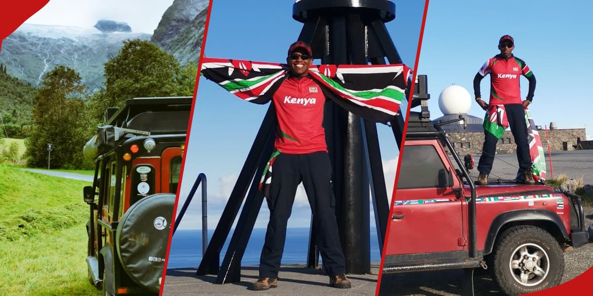 Kenyan reiser med bil fra Nairobi til Norge på mindre enn 9 måneder: «Vi klarte det»