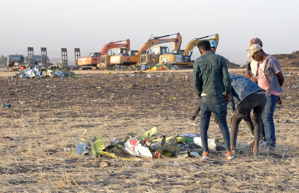 Heartbreaking photos from the crash site of Ethiopian Airlines flight ET302