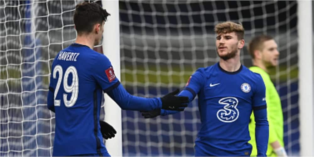 Chelsea vs Marecombe: Werner, Havertz score as Blues win 4-0