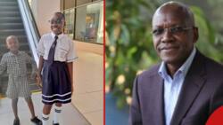Boni Khalwale Excites Kenyans after Parading His Young Daughters During Back to School