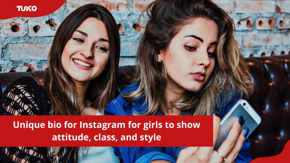 Unique bio for Instagram for girls