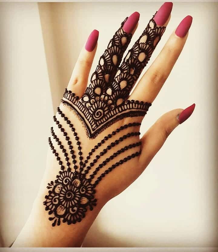 30 Simple Mehndi Designs For Hands Step By Step Images