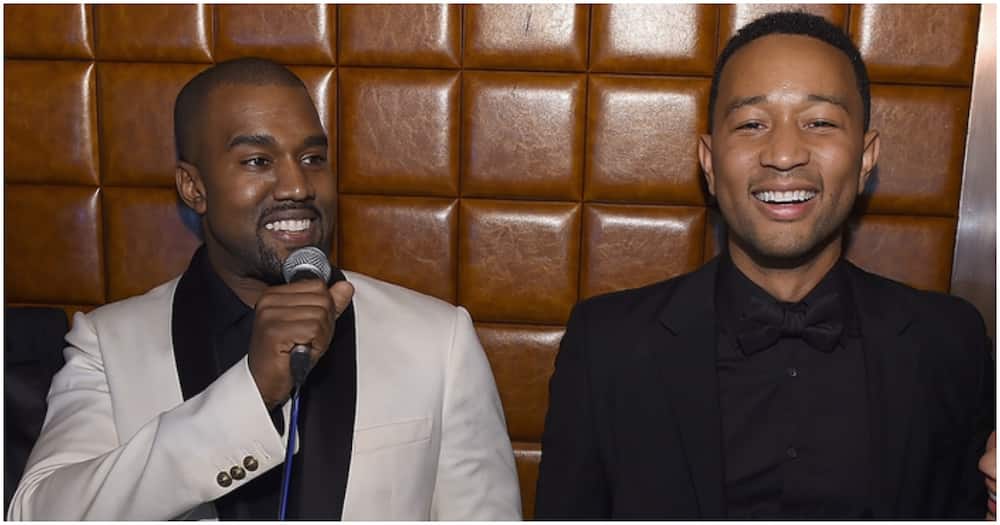 John Legend and Kanye West stopped being buddies because of politics. Photo: Getty Images.