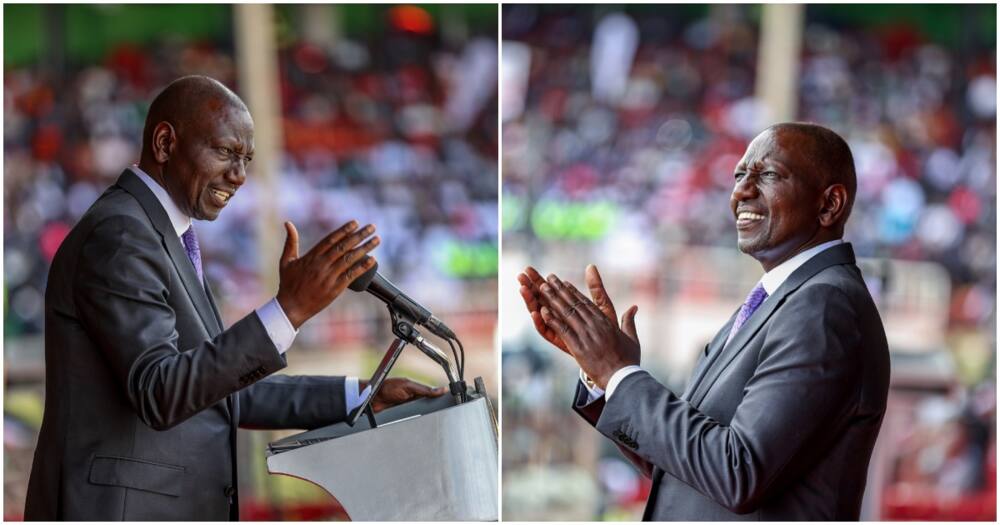 William Ruto in Embu