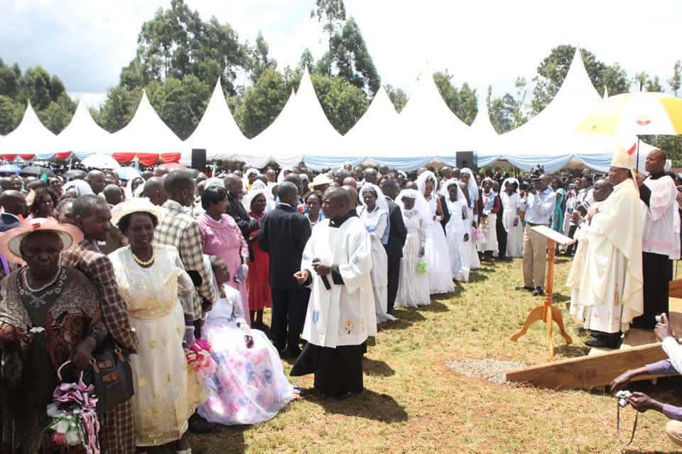 Nyeri: 33 couples say I do in mass wedding