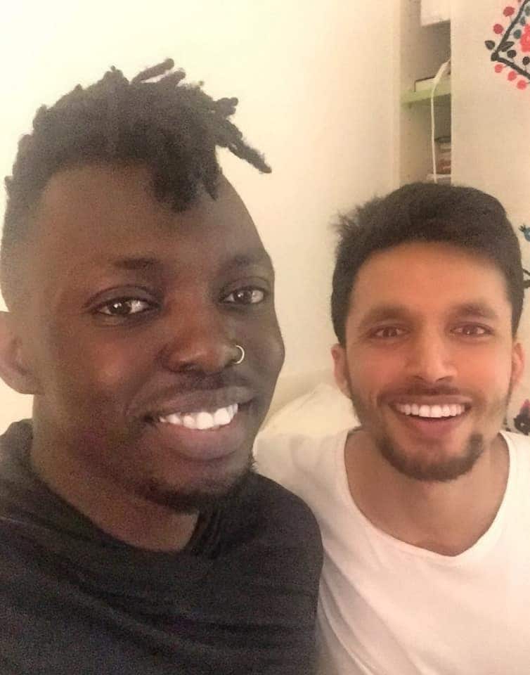 German-based Kenyan gay celebrates lover’s birthday, thanks him for smashing it well